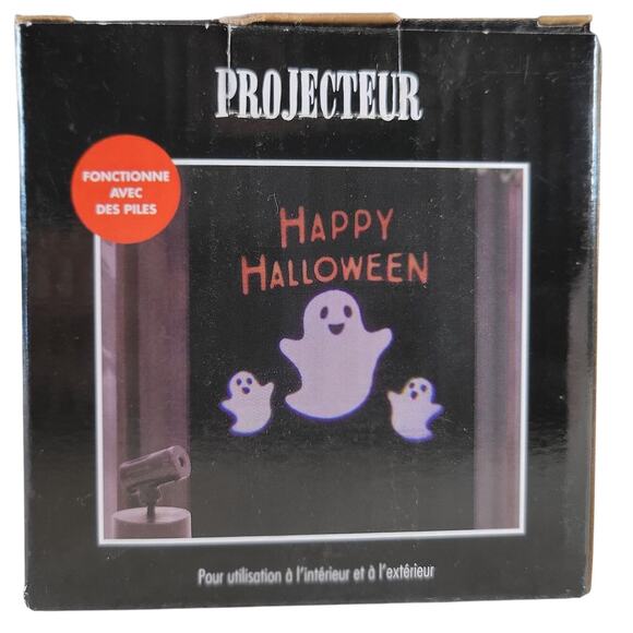 Halloween Ghost Projector Light Battery Operated Indoor Outdoor Timer Decor - Picture 12 of 12